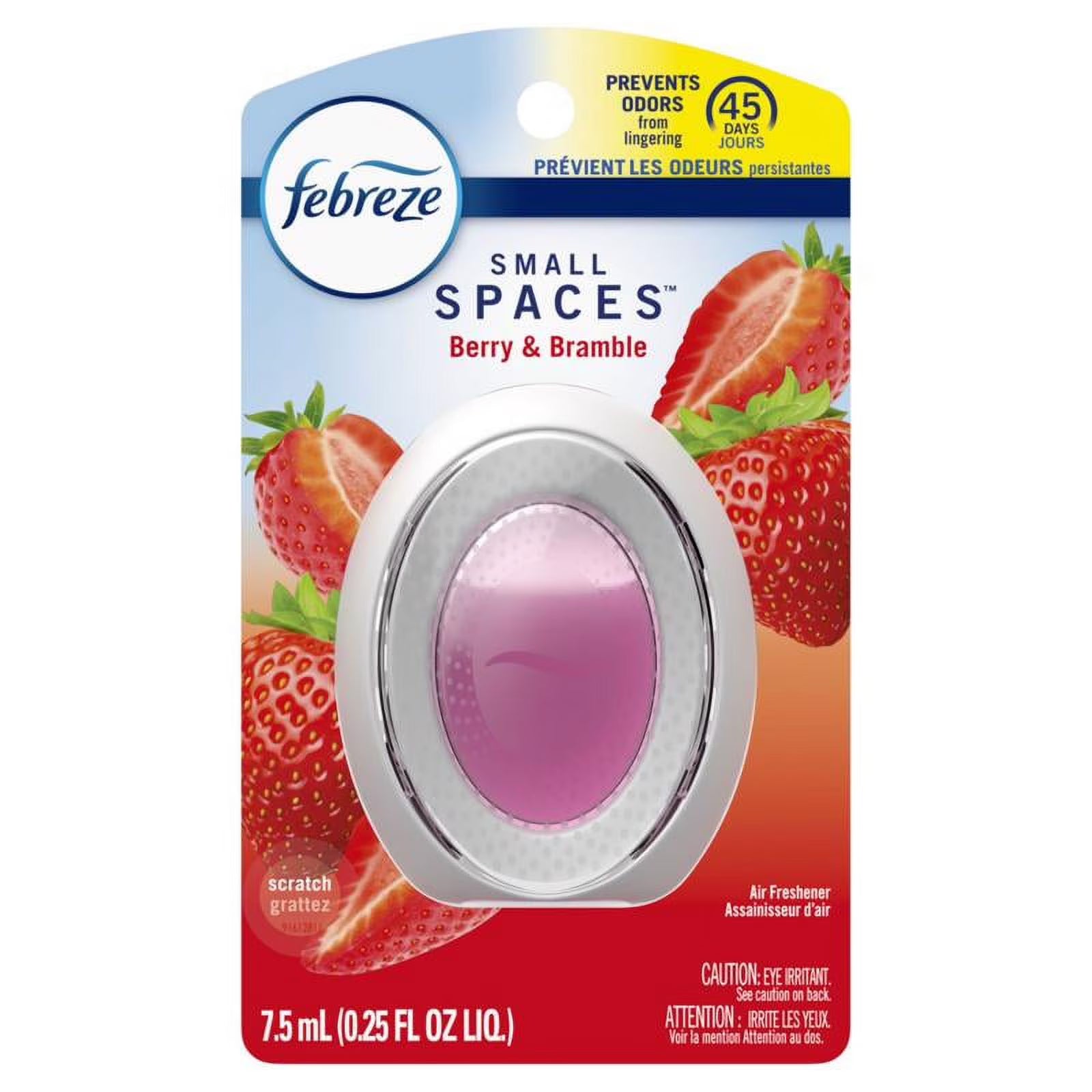 Febreze 0.25 oz Small Spaces Berry & Bramble Scent Air Freshener Liquid Pack of