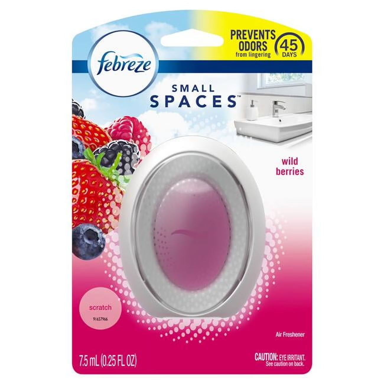 Febreze 0.25 oz Small Spaces Berry & Bramble Scent Air Freshener Liquid Pack of