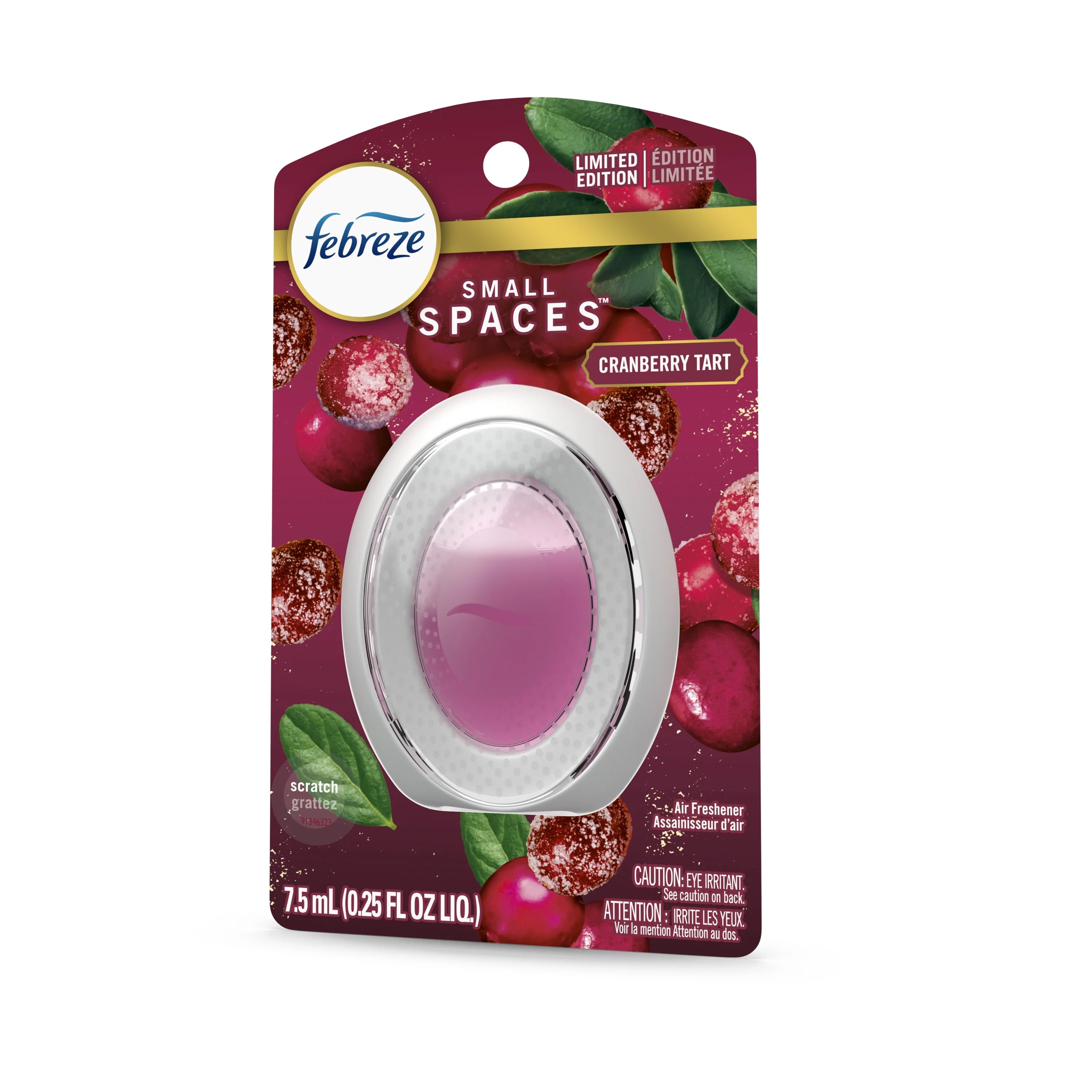 Febreze Odor-Eliminating Small Spaces Air Freshener, Holiday Cranberry Tart - View 2