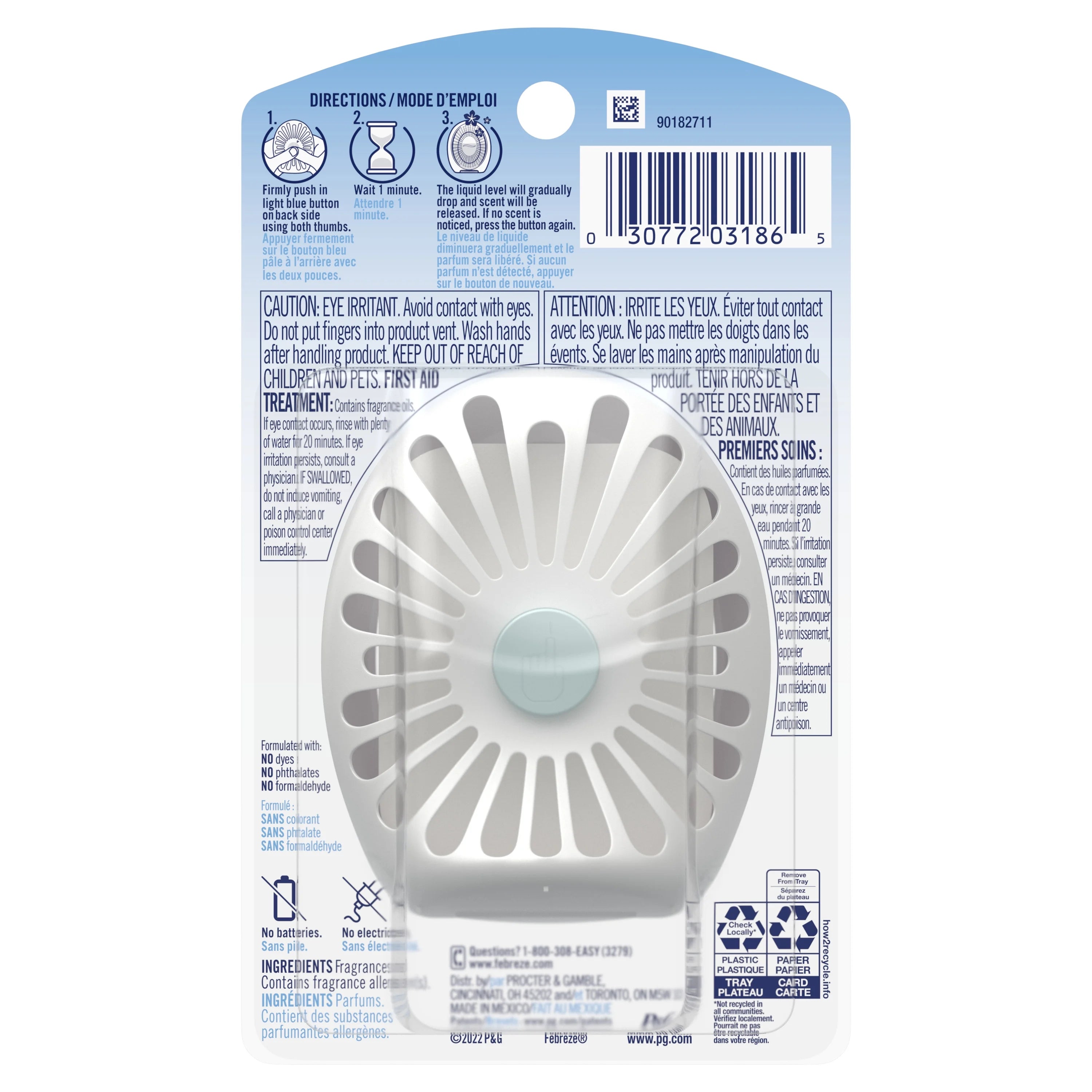Febreze Odor-Eliminating Small Spaces Air Freshener, Holiday Cranberry Tart - View 3