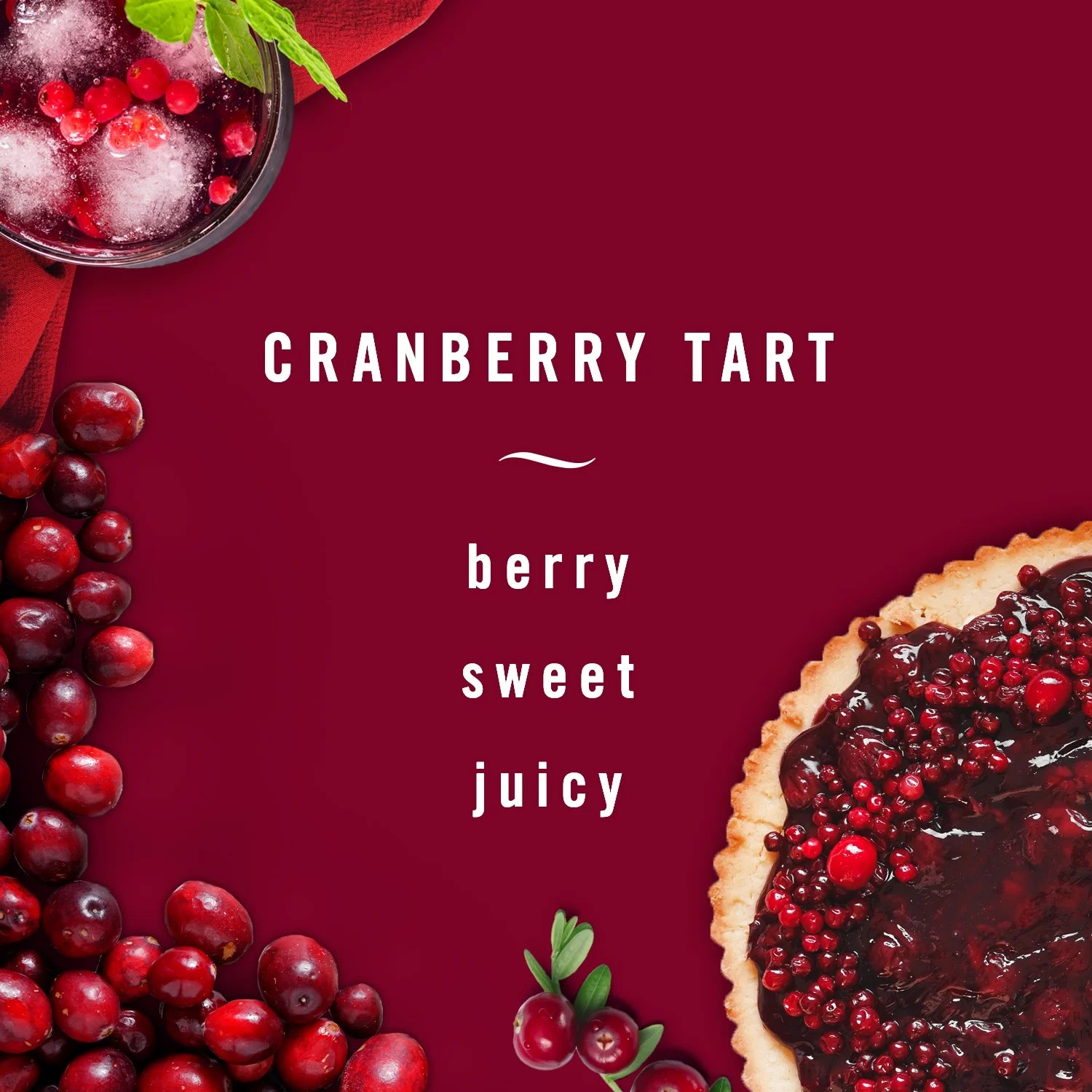 Febreze Odor-Eliminating Small Spaces Air Freshener, Holiday Cranberry Tart - View 4