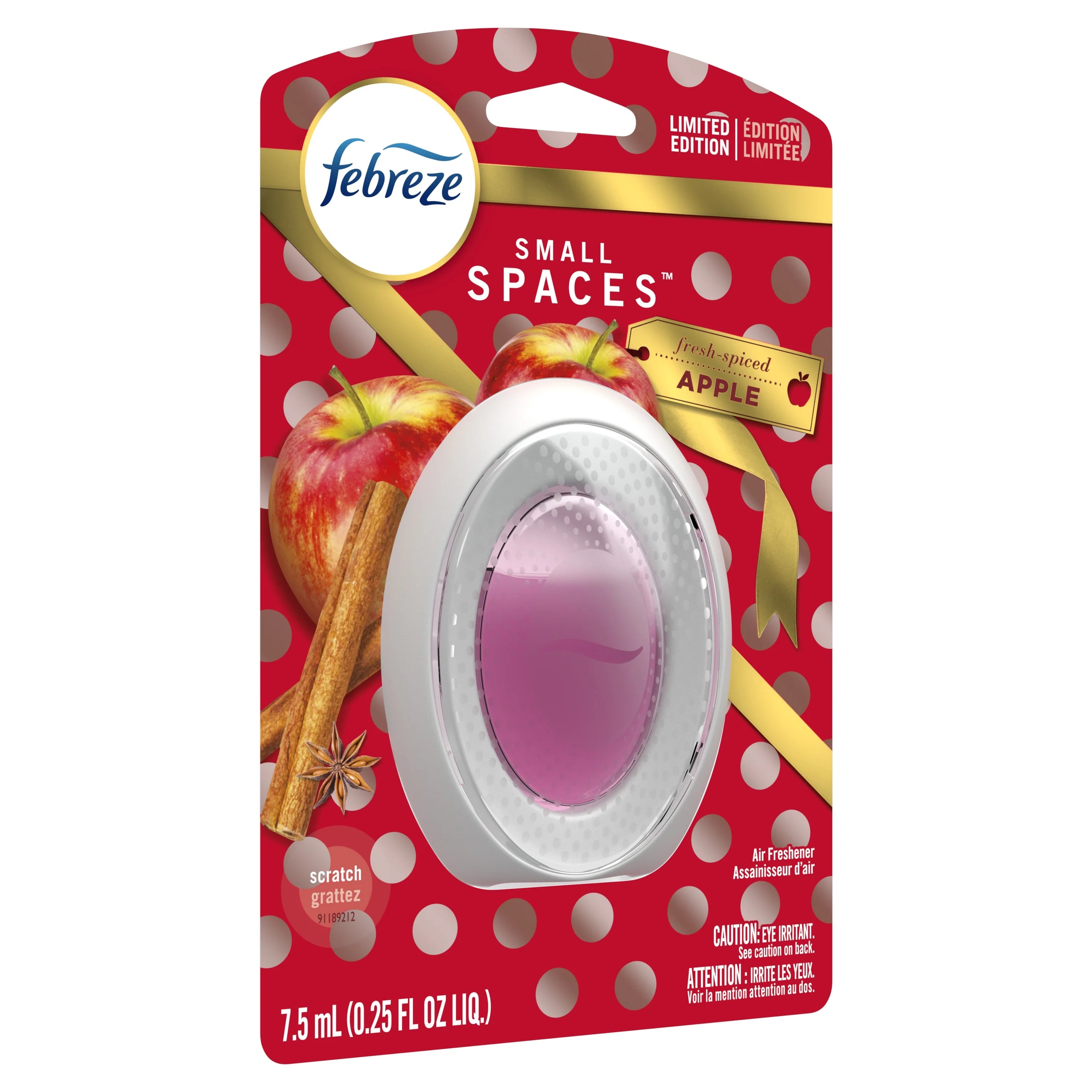 Febreze Small Spaces Odor-Eliminating Air Freshener, Apple, 1 Ct - View 6