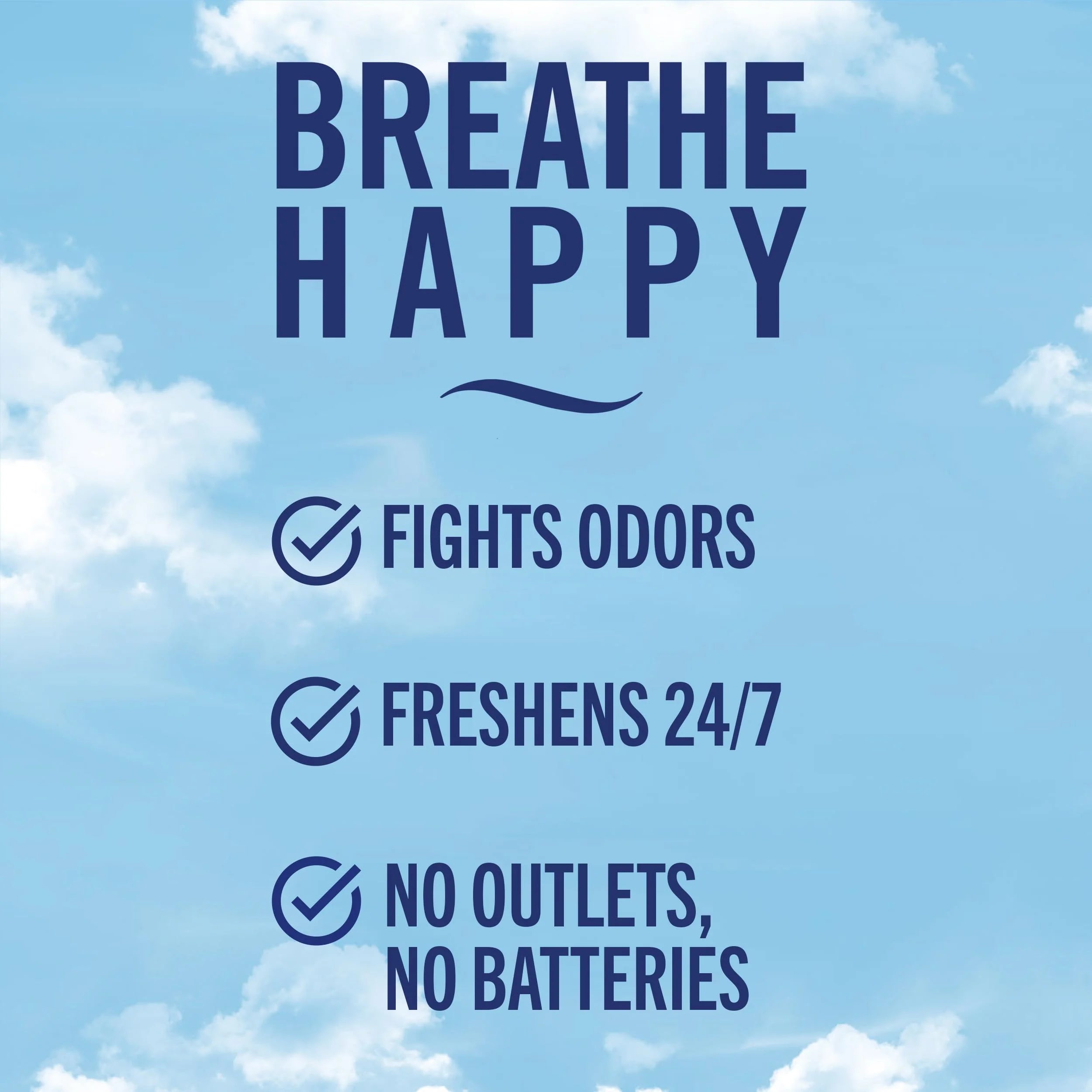 Febreze Small Spaces Air Freshener Heavy Duty Fresh Lemon.25 Fl. Oz, Pack Of 4 - View 2