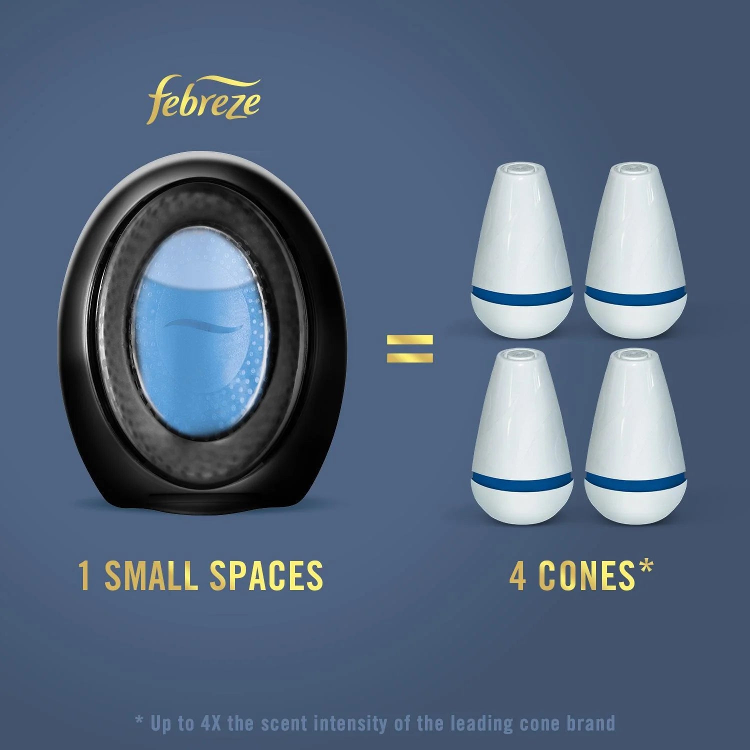 Febreze Odor Fighter Small Spaces Air Freshener Ocean, .25 fl oz - View 5