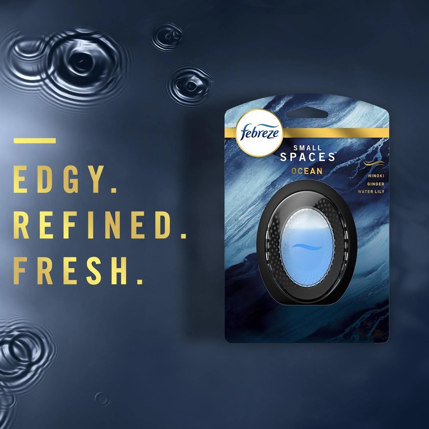 Febreze Odor Fighter Small Spaces Air Freshener Ocean, .25 fl oz - View 6