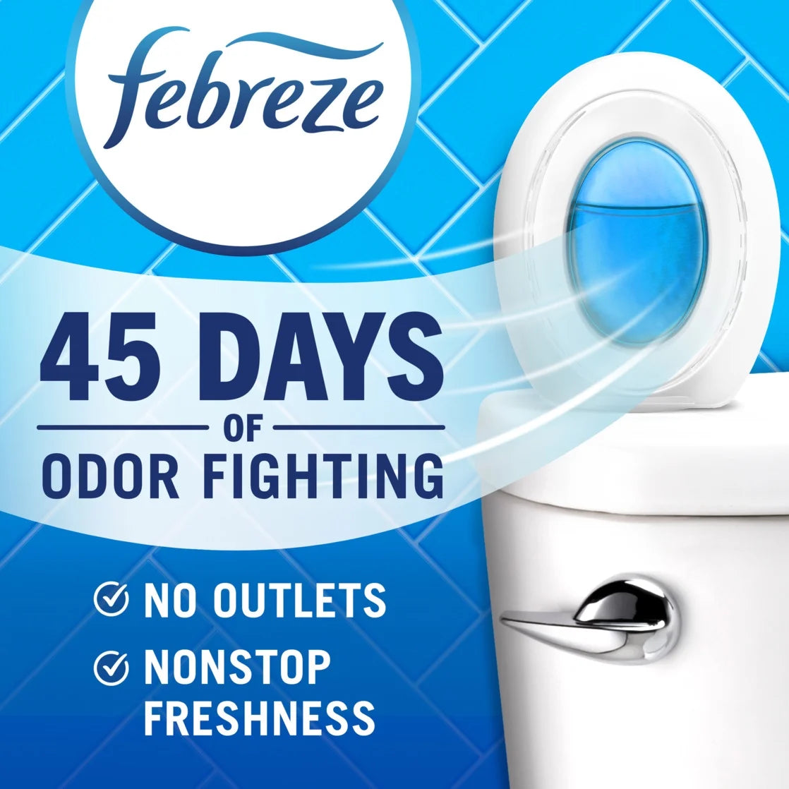Febreze Small Spaces Air Freshener, Odor-Fighting, Gain Original Scent, 4 Count - View 4