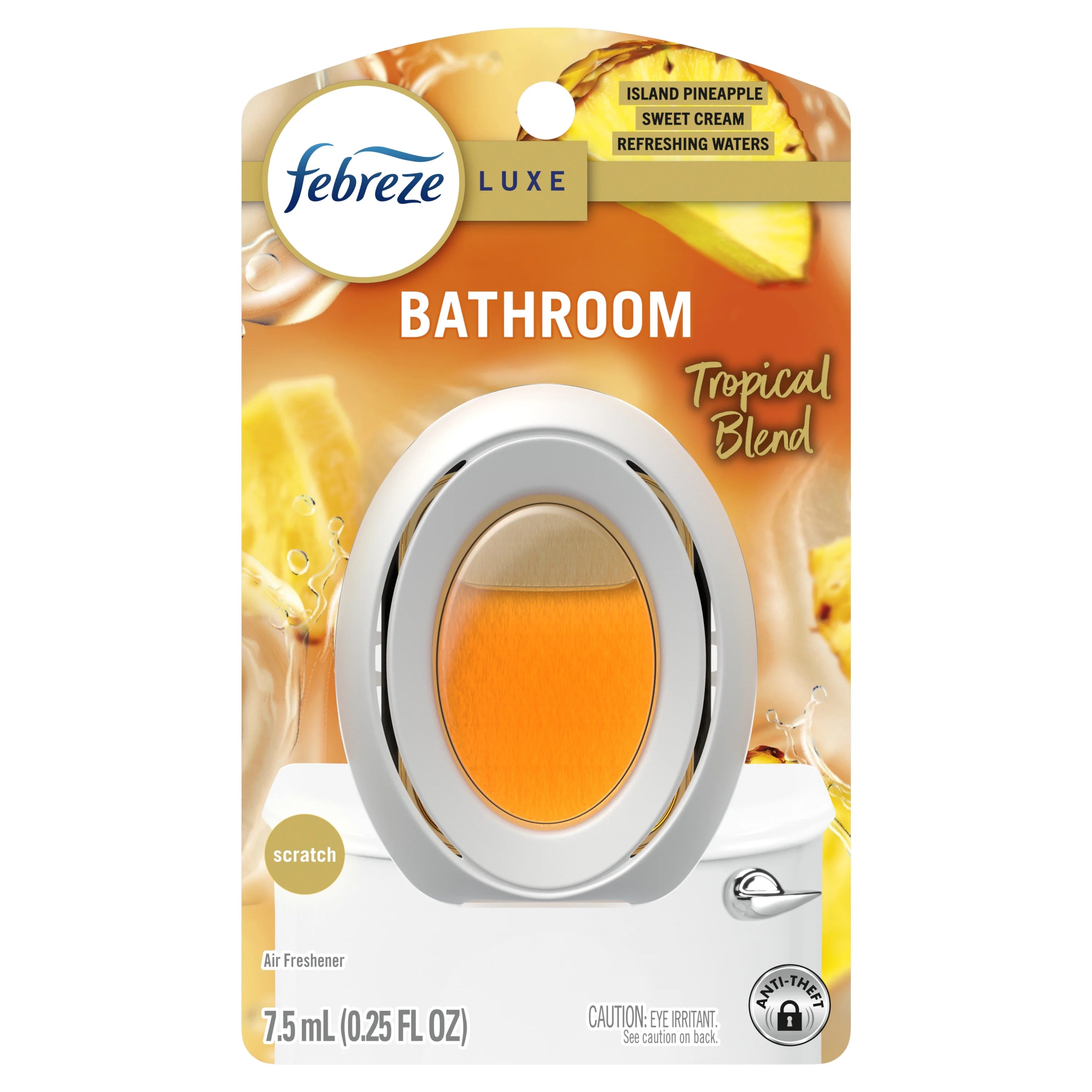 Febreze Bathroom Small Spaces Air Freshener, Odor-Fighting, Tropical Blend, 1 - View 6