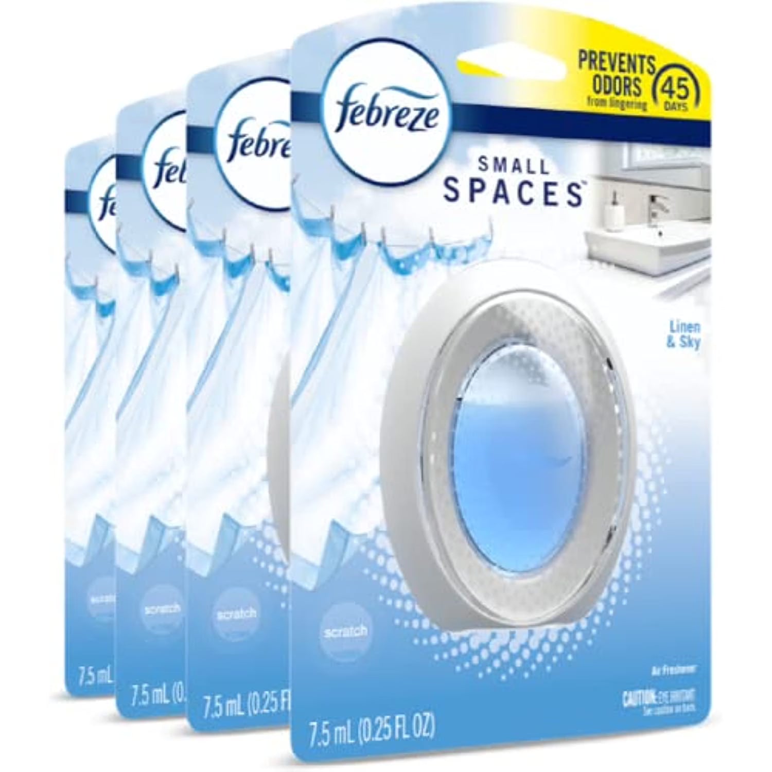 Febreze Small Spaces, Plug In Air Freshener Alternative For Home, Linen & Sky,