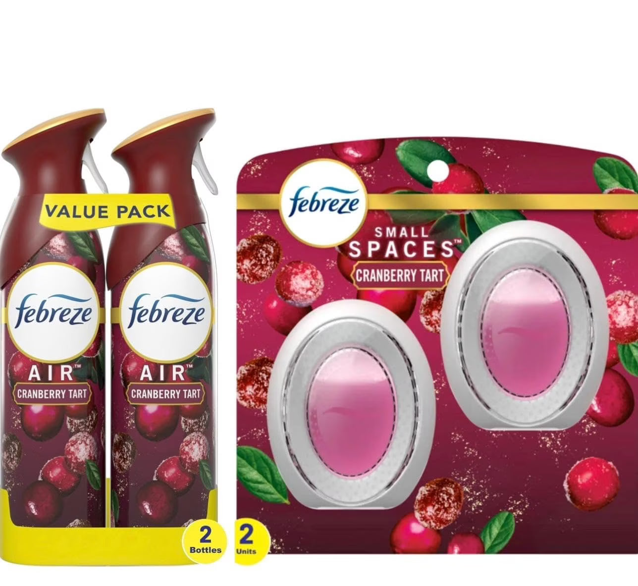 Febreze Air Freshener Odor Fighting Spray, Cranberry Tart, Limited Edition, 8.8