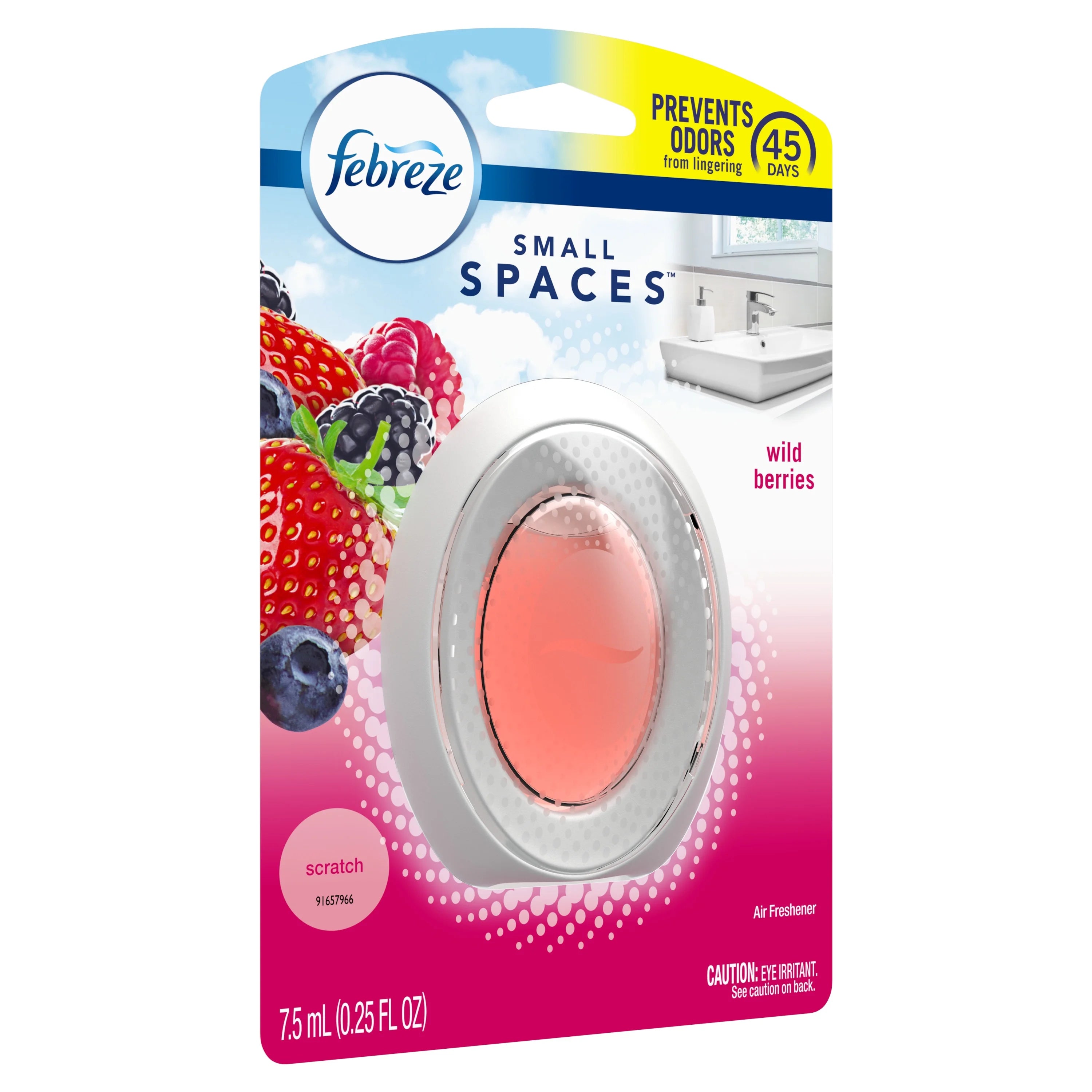 Febreze Small Spaces Air Freshener, Wild Berries, 1 count - View 2