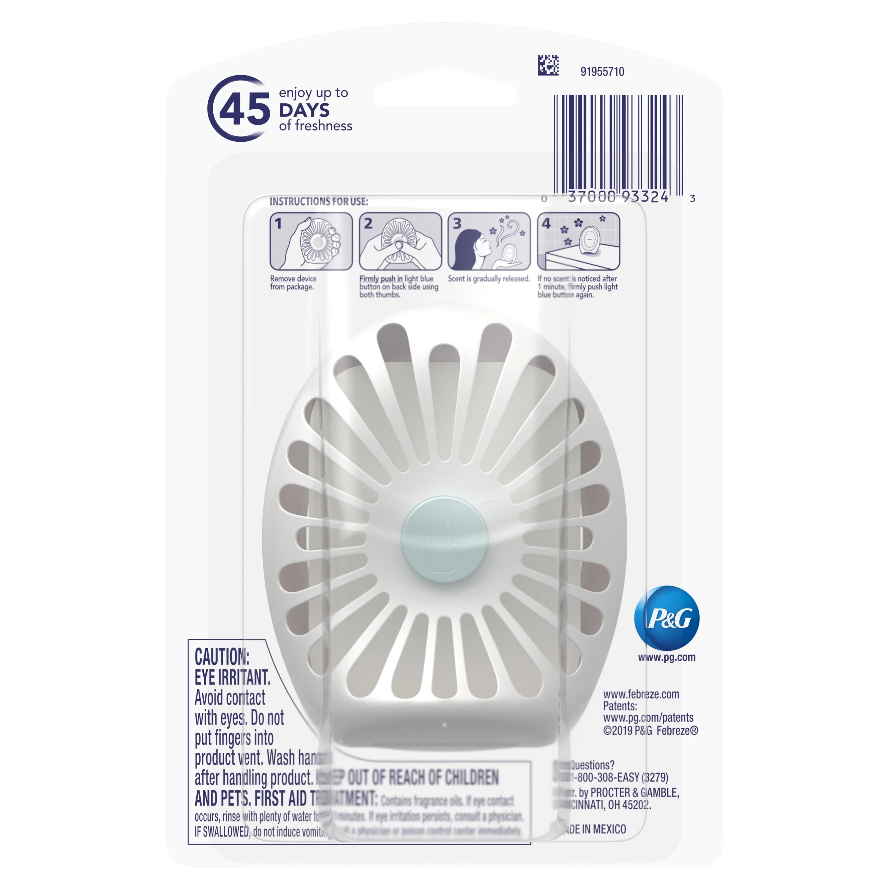 Febreze Small Spaces Air Freshener, Wild Berries, 1 count - View 3