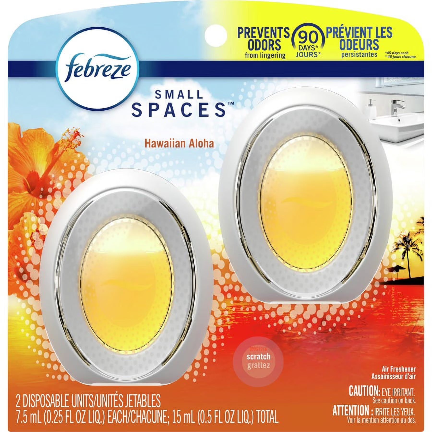 Febreze Hawaiian Small Spaces - Liquid - 25 fl oz (0.8 quart) - Hawaiian Aloha