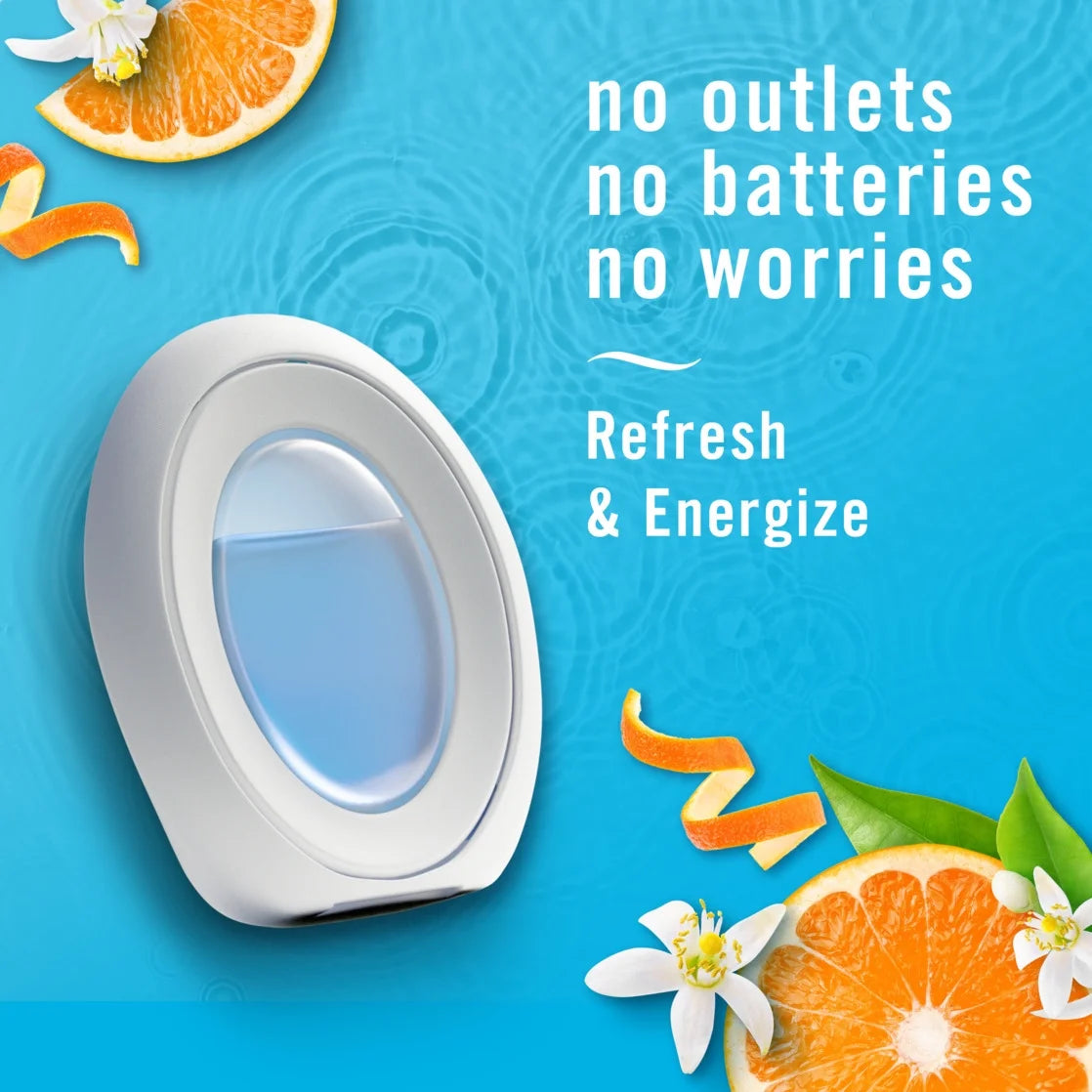 Febreze Small Spaces Air Freshener, Odor-Fighting, Refresh & Energize Scent, 4 - View 3
