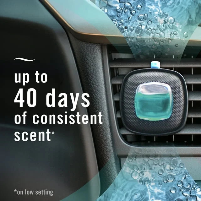 Febreze Car Air Freshener, Odor-Fighting Car Vent Clip, Unstopables Fresh, 2 - View 5