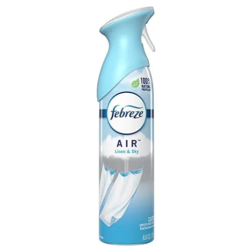 Febreze® Odor-Fighting Air Fresheners, Linen Sky™, 8.8 Oz, Carton Of 6 - View 2
