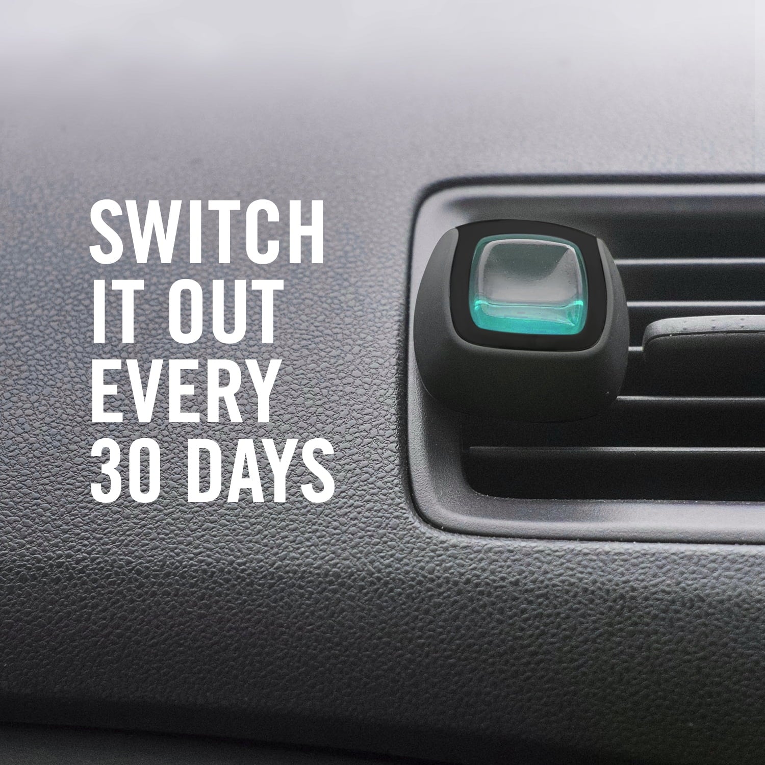 Febreze Unstopables Car Odor-Fighting Car Freshener Vent Clip, Fresh & Paradise - View 2