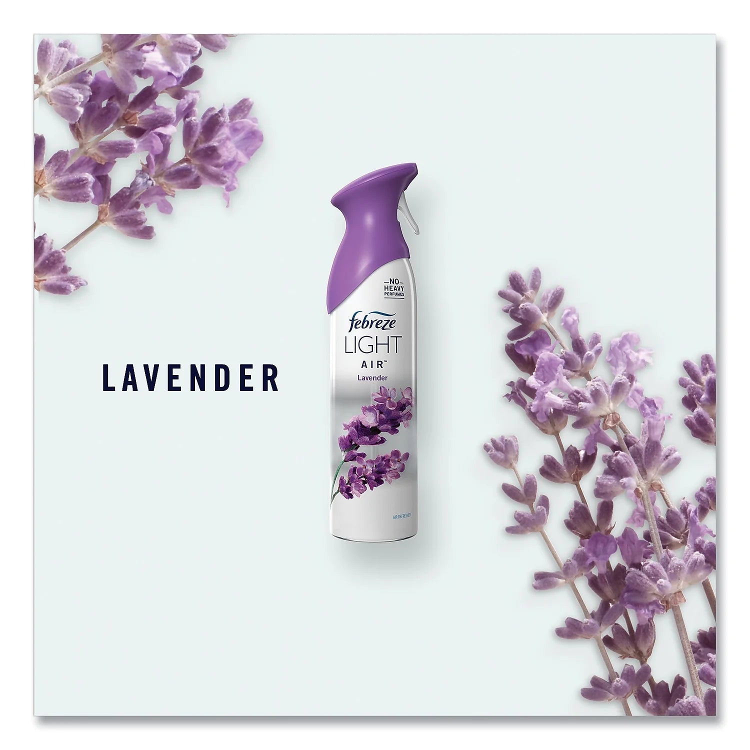 Febreze AIR Air Freshener Aerosol Lavender 8.8 oz Aerosol Spray 6/Carton 62970 - View 2