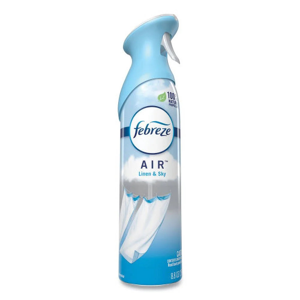 Febreze AIR, Linen and Sky, 8.8 oz Aerosol Spray, 6/Carton, Each - View 3