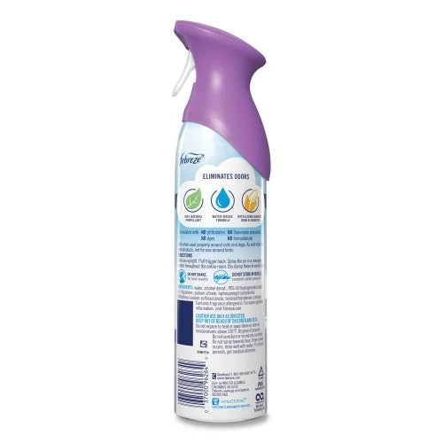 Febreze AIR, Mediterranean Lavender, 8.8 oz Aerosol Spray, 6/Carton, Each - View 2