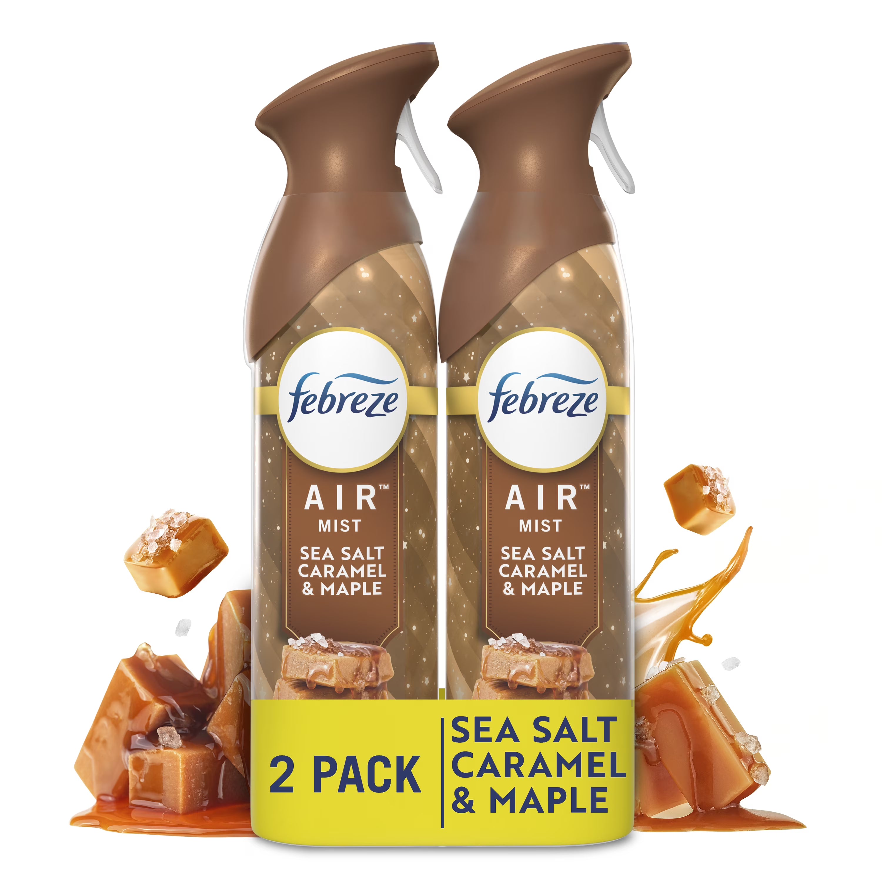 Febreze Air Mist, Odor-Fighting Air Freshener, Sea Salt Caramel & Maple, 8.8oz