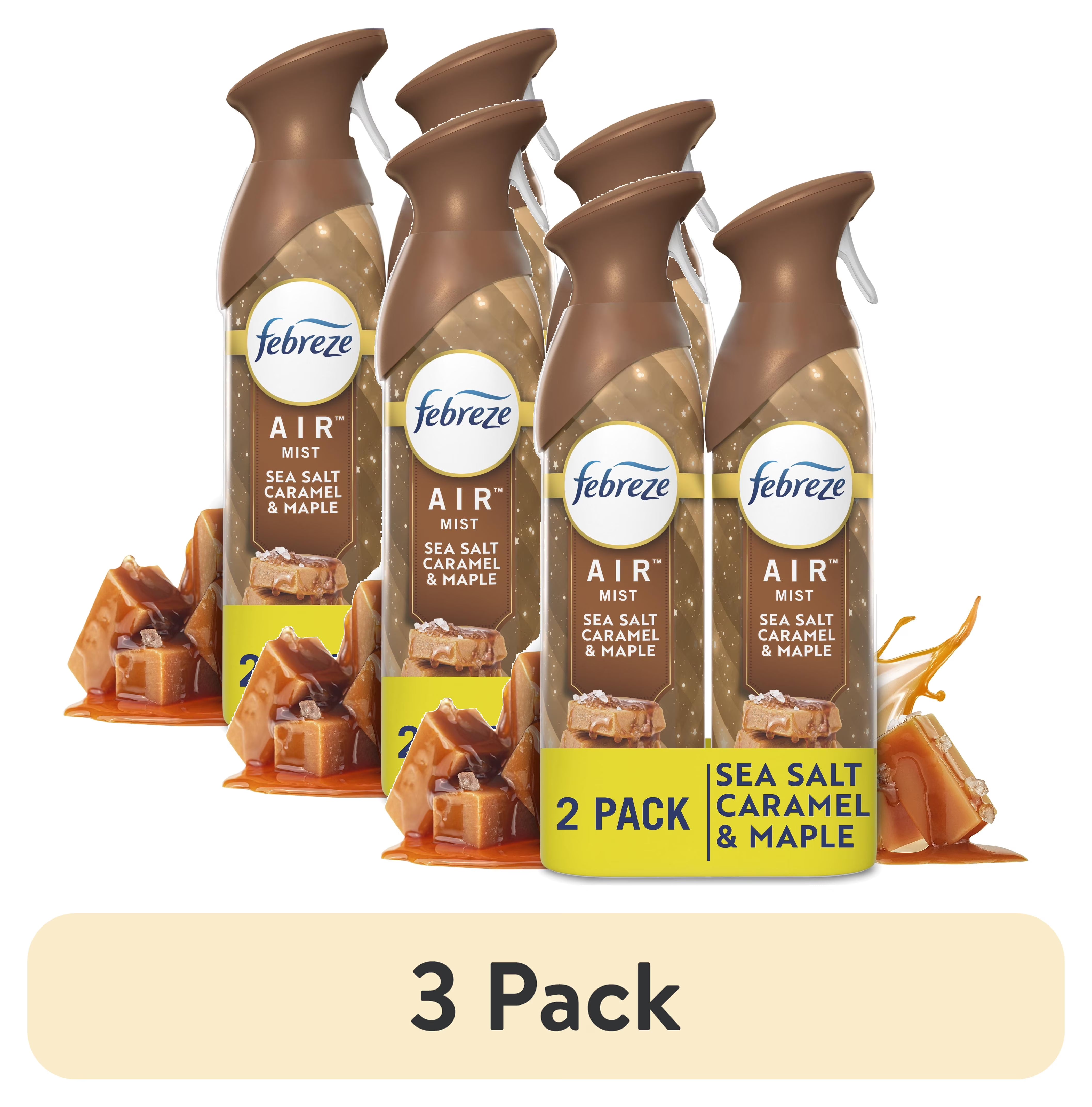 Febreze Air Mist, Odor-Fighting Air Freshener, Sea Salt Caramel & Maple, 8.8oz - View 2