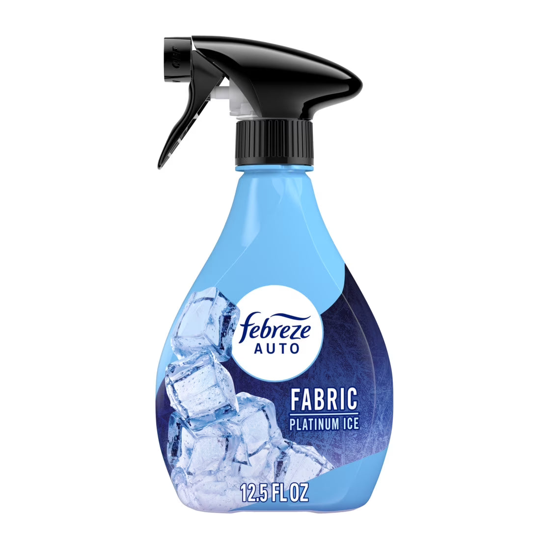 (2 pack) Febreze AUTO Car Fabric Spray, Odor Fighting Air Freshener, Platinum