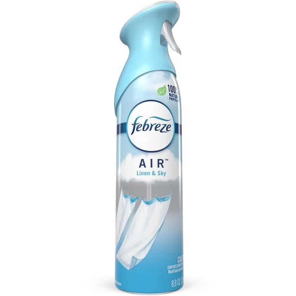Febreze Air Freshener Spray - Spray - 8.5 fl oz (0.3 quart) - Linen & Sky - 6 / - View 2
