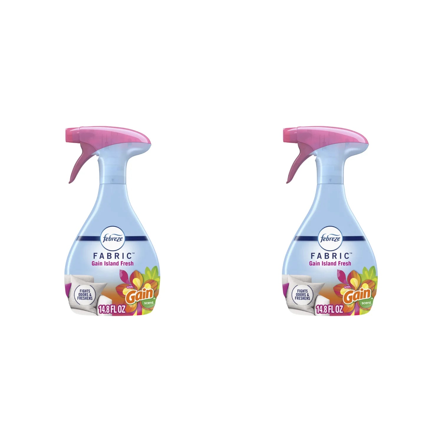 Febreze Fabric Gain Island Fresh Fabric Refresher 14.8 oz, 3 bottles - View 4