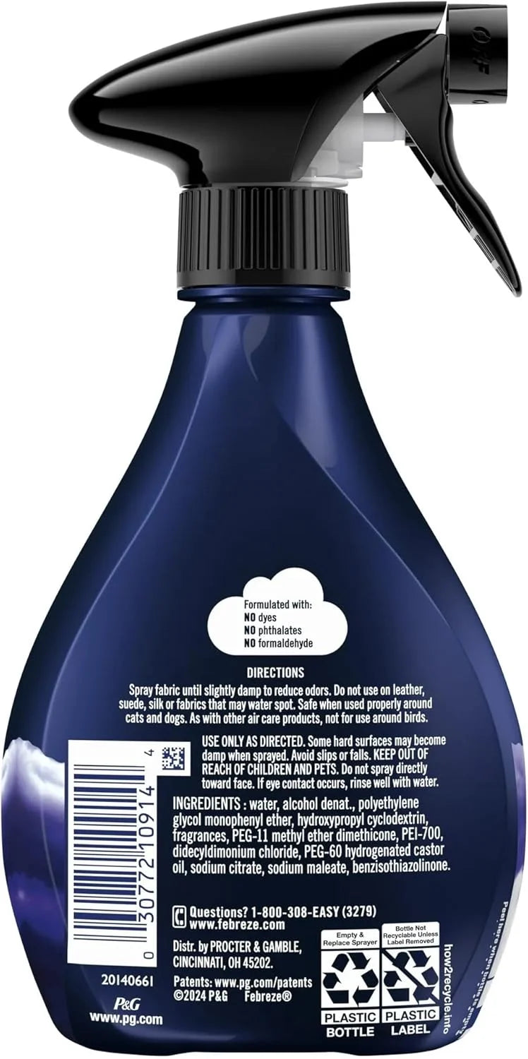 Febreze Fabric 12.5oz. Trigger Spray, Midnight Storm (Pack of 2) - View 3