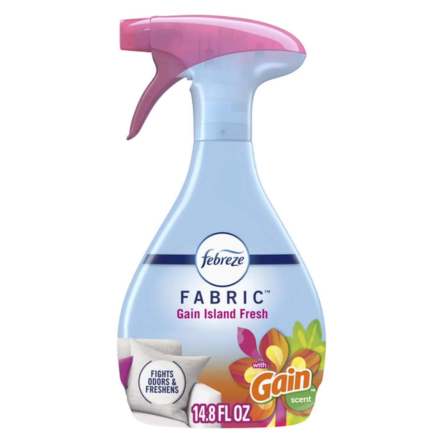 Febreze Fabric Gain Island Fresh Fabric Refresher 14.8 oz, 2 bottles - View 3