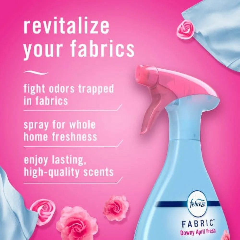 Pack of 2 - Febreze Odor-Fighting Fabric Refresher Downy April Fresh 23.6 fl oz - View 2