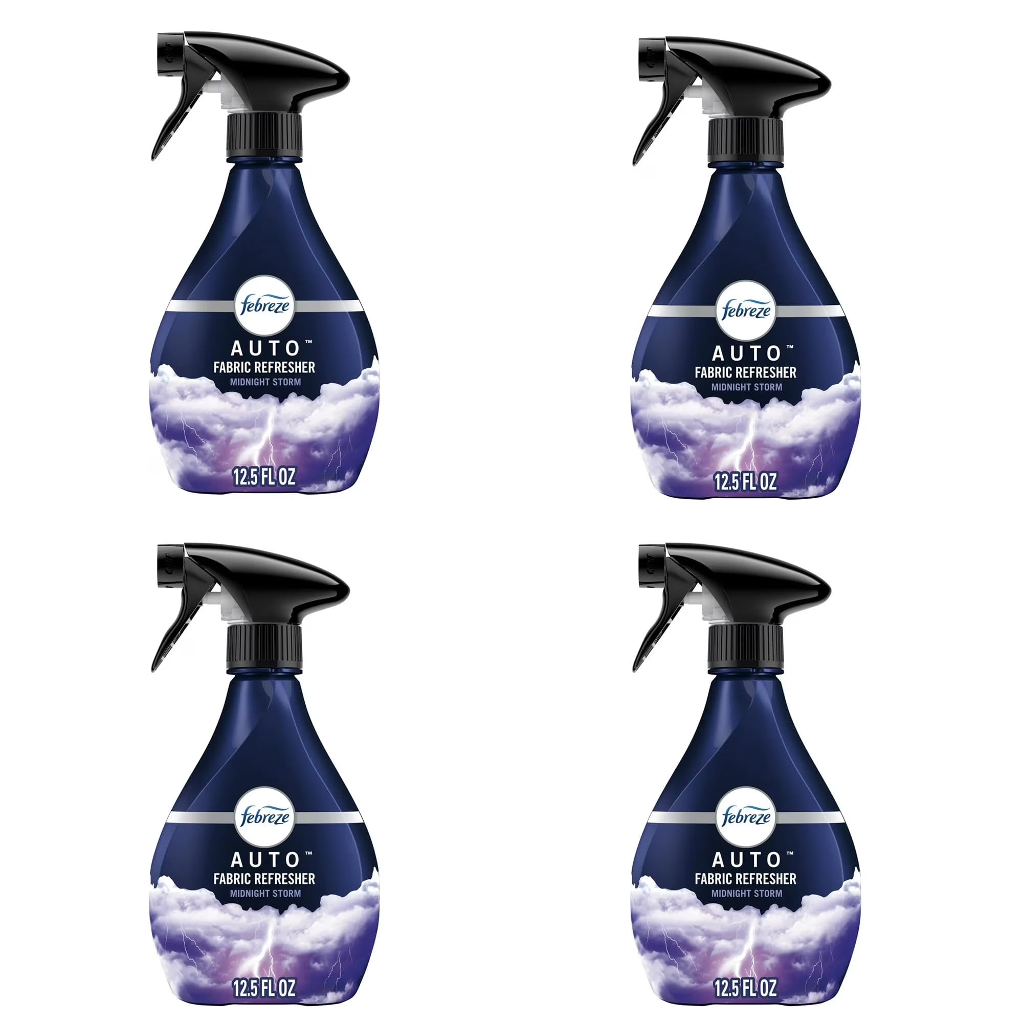 Febreze Fabric 12.5oz. Trigger Spray, Midnight Storm (Pack of 4)