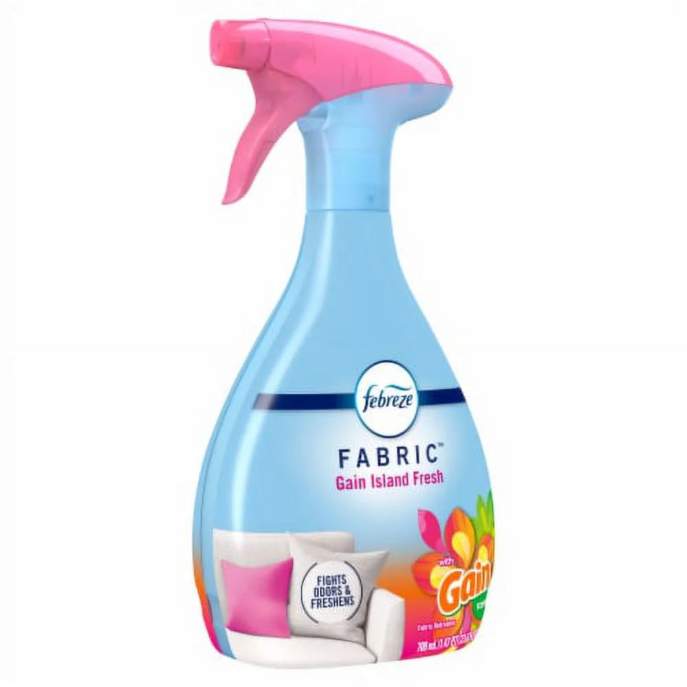 Febreze Odor-Fighting Fabric Refresher with Gain Island Fresh - View 3