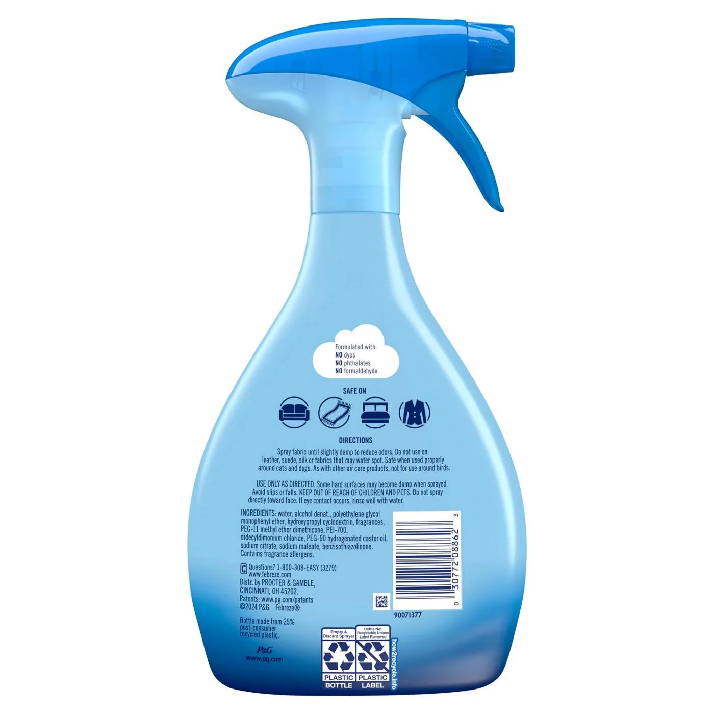2X - Febreze Fabric Downy Air Freshener April Fresh - 23.6 fl oz - View 2