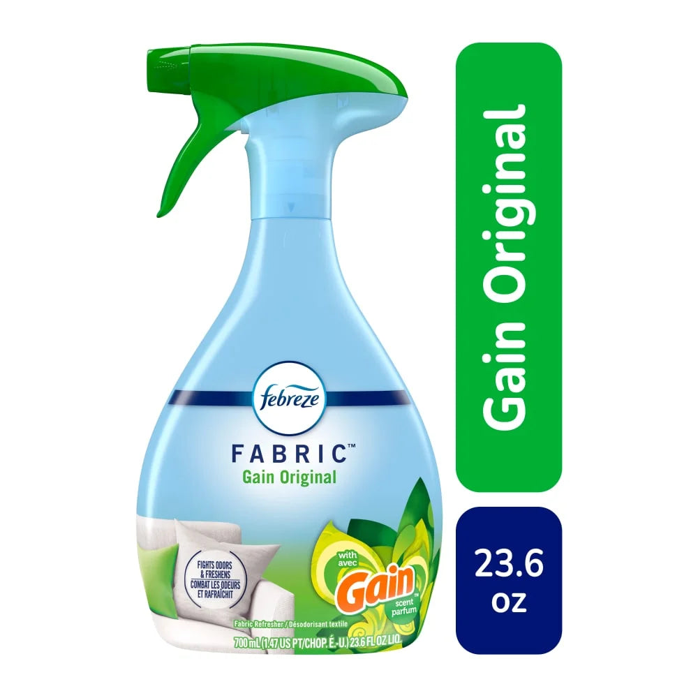 Febreze Fabric Spray Air Freshener Odor-Fighting Fabric Refresher Gain Original - View 3