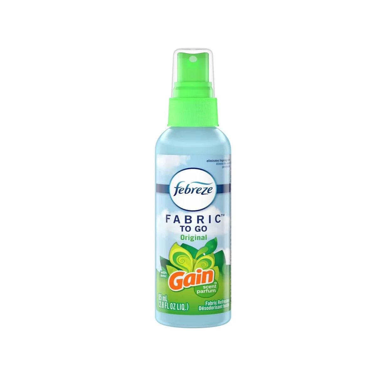 Febreze To Go Fabric Refresher 2.8 Ounce Spray, Gain Original Scent, 3 Pack - View 2