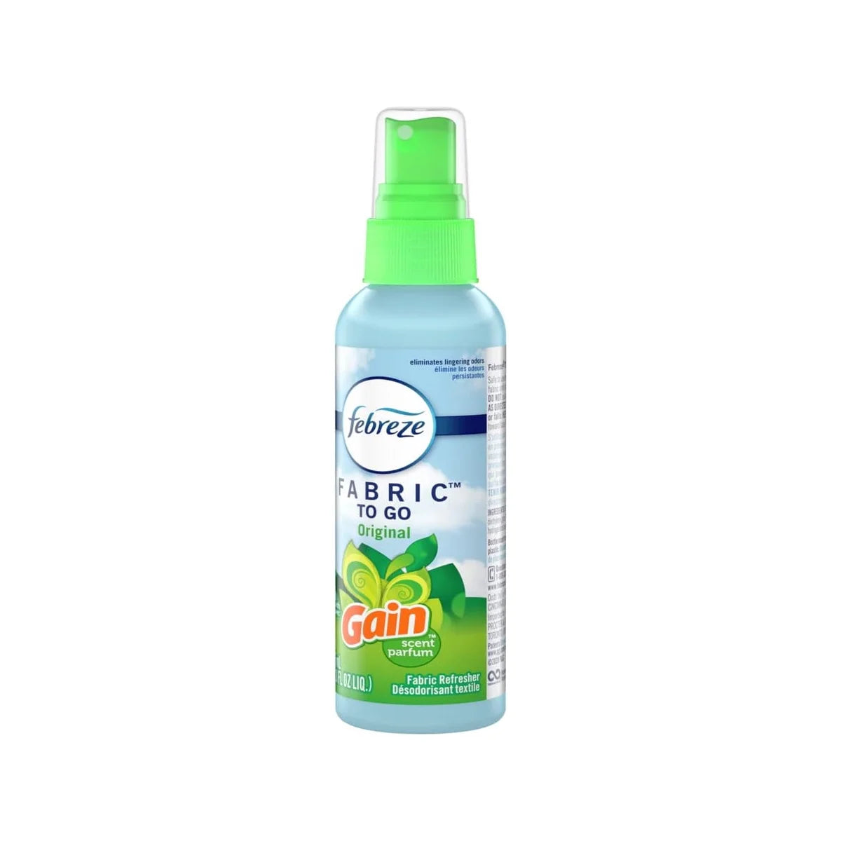 Febreze To Go Fabric Refresher 2.8 Ounce Spray, Gain Original Scent, 3 Pack - View 3