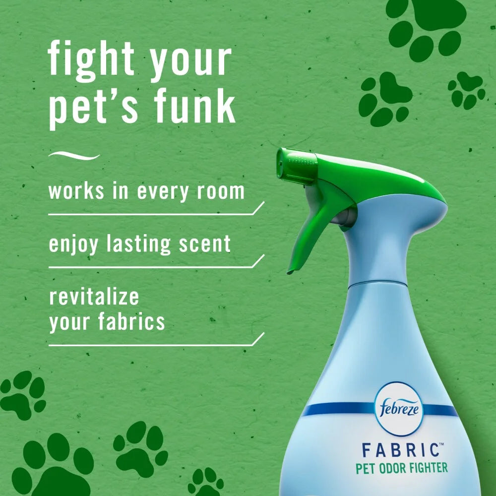 Pack of 4 Febreze Odor-Fighting Fabric Refresher, Pet Odor Fight, 23.6 fl oz - View 2