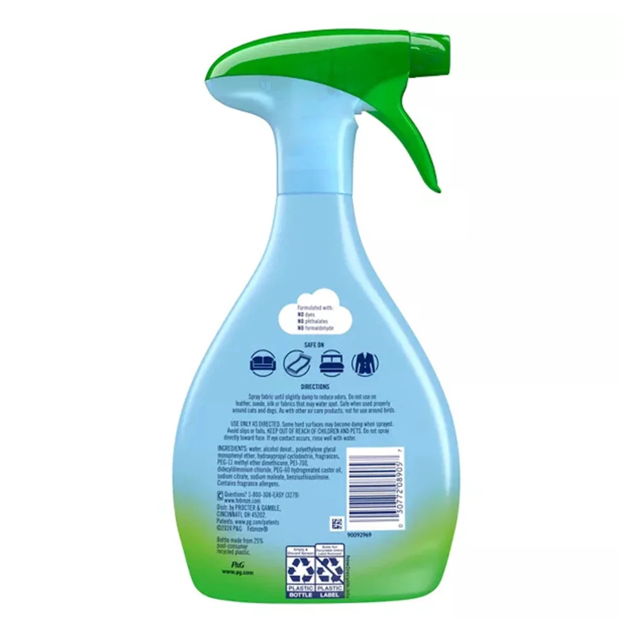 Febreze Fabric Air Freshener Gain Original, Spary Bottle, 23.6 Oz, 2 Pack - View 3