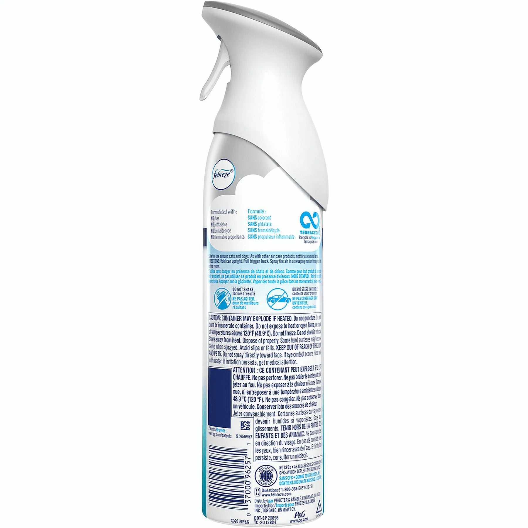 Febreze Heavy Duty Fabric Odor-Eliminating Air Freshener, 250g (4-Pack Case) - View 4