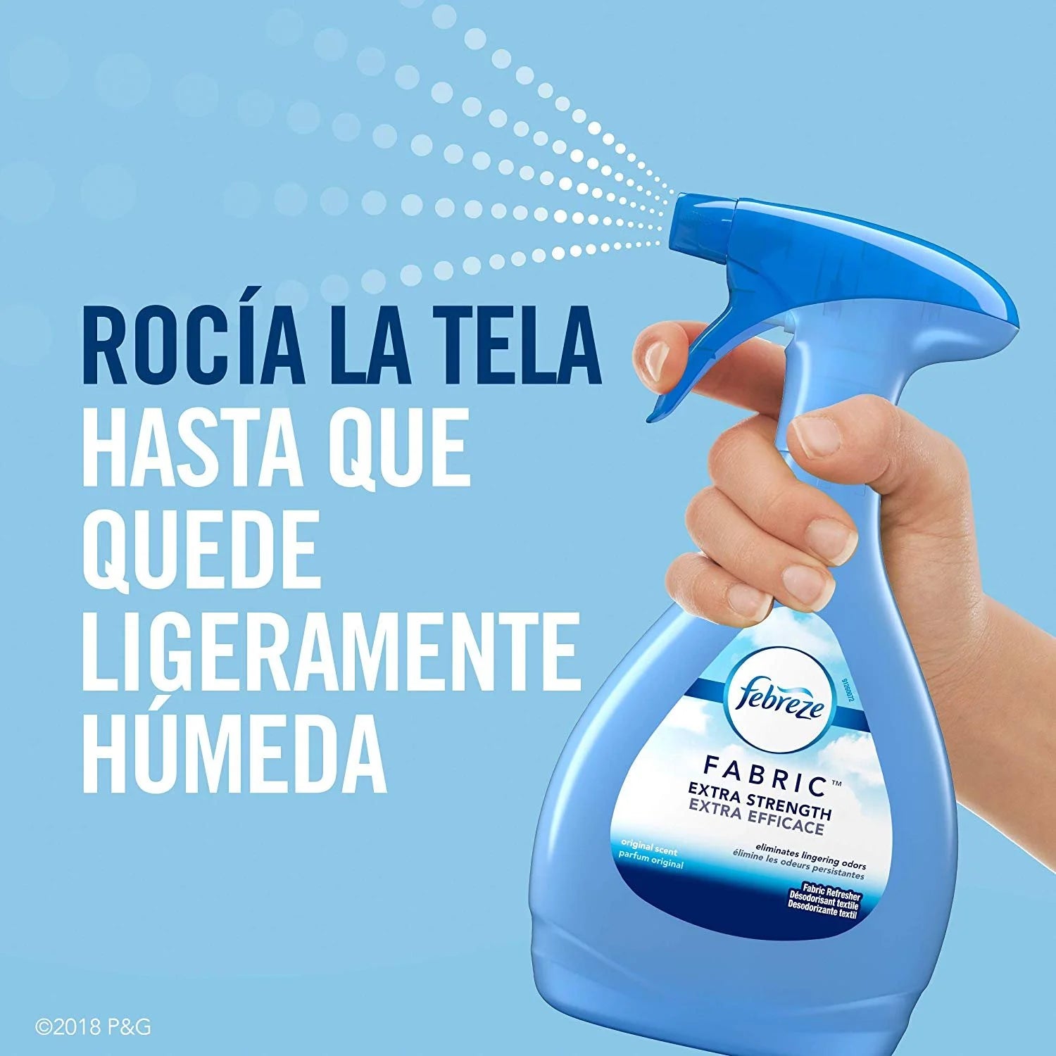 Febreze Extra Strength Odor-Fighting Fabric Refresher 16.9 fl oz - View 4