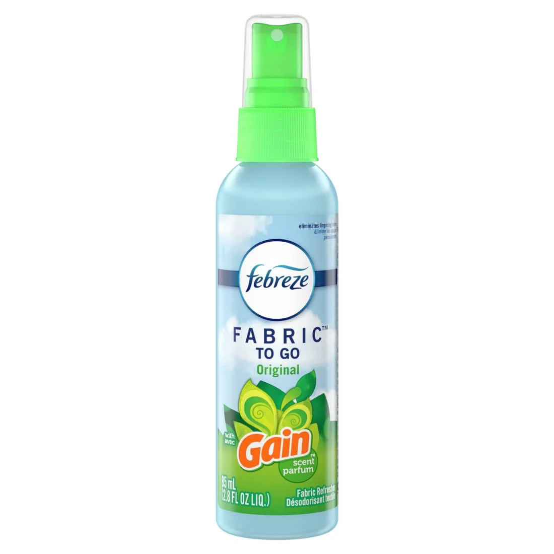Febreze To Go Fabric Odor-Eliminating Refresher with Gain Original Scent, 2.8 - View 2