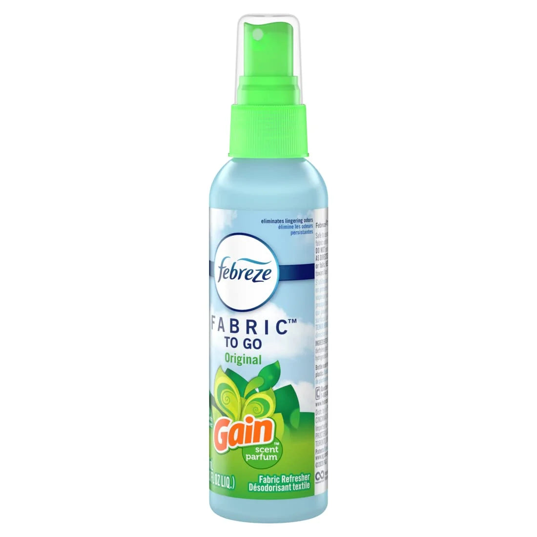 Febreze To Go Fabric Odor-Eliminating Refresher with Gain Original Scent, 2.8 - View 3
