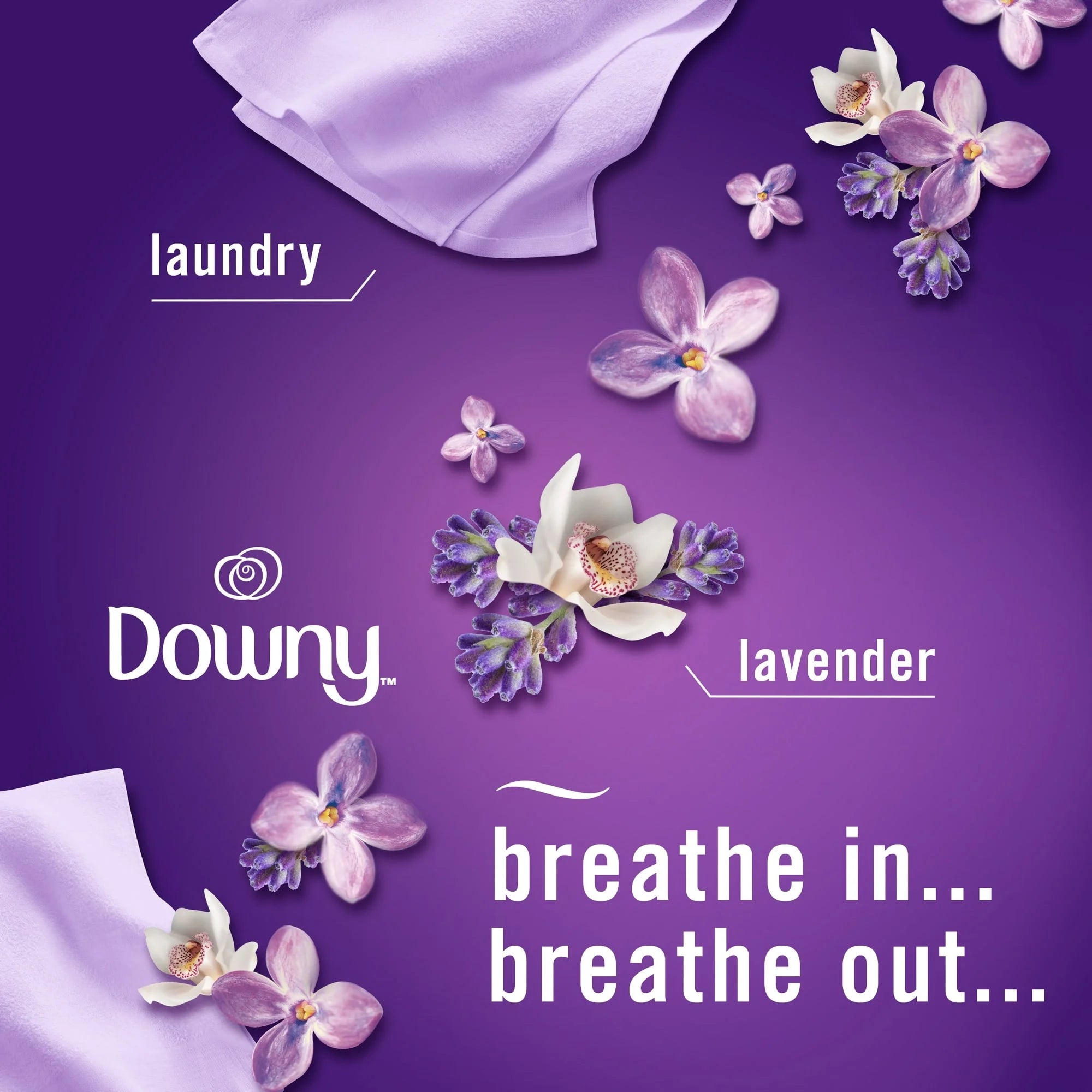 Febreze Fabric Spray Air Freshener, Odor-Fighting Fabric Refresher, Downy Calm, - View 2