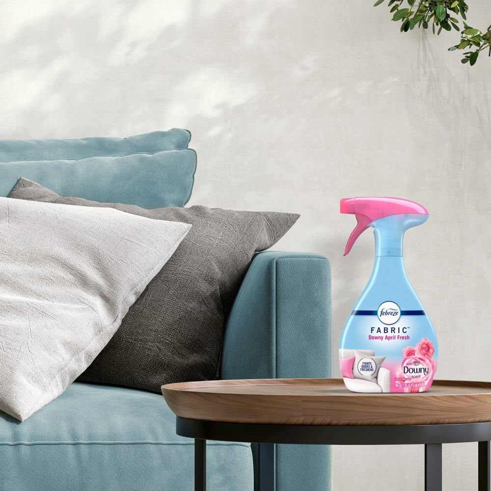 Febreze Fabric Spray Air Freshener Odor-Fighting Fabric Refresher Downy April - View 5