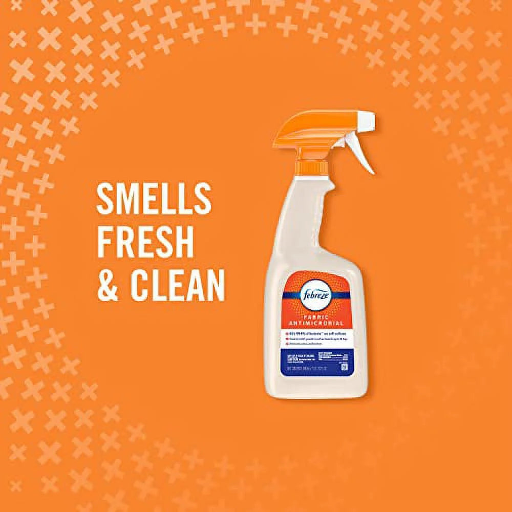 Febreze Fabric Spray, Odor Eliminator for Strong Odor, Sanitizing and - View 3