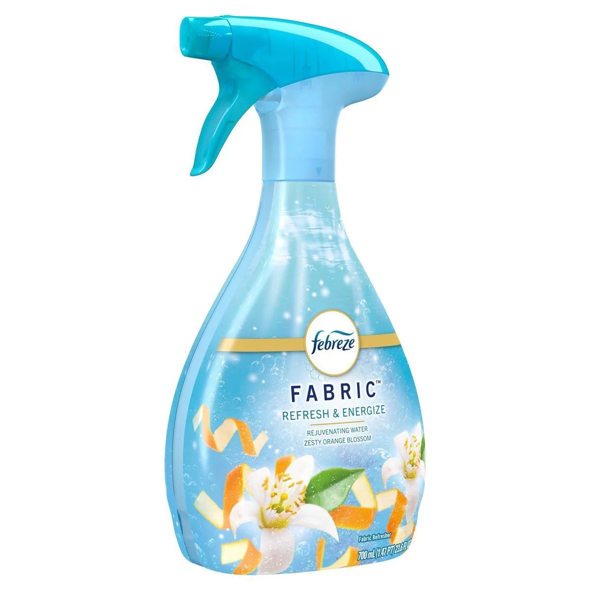 2X - Febreze Fabric Rejuvenating Air Freshener Water Zesty Orange Blossom - - View 2