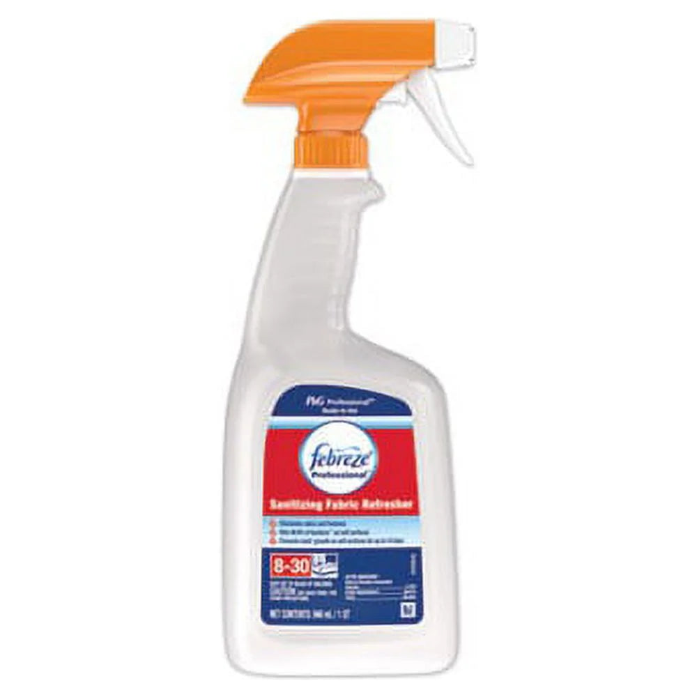 Febreze Professional Sanitizing Fabric Refresher, Light Scent, 32 oz Spray - View 2