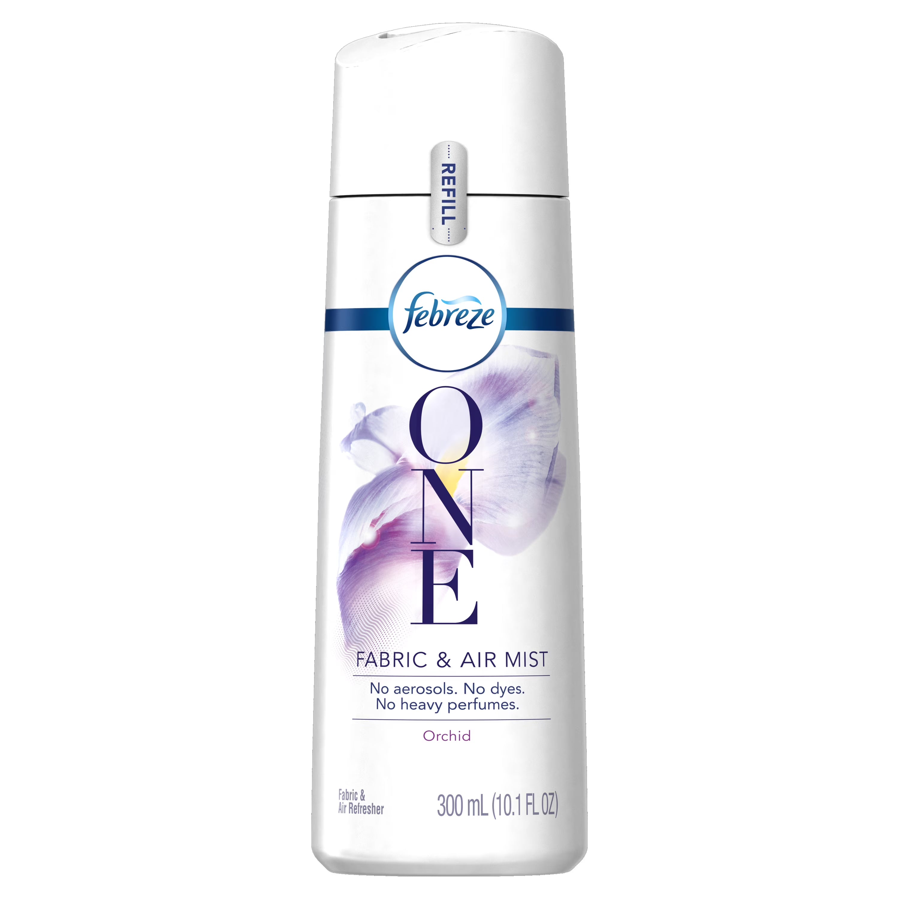 Febreze ONE Fabric and Air Freshener Mist Refill, Orchid Scent (1 count, 10.1