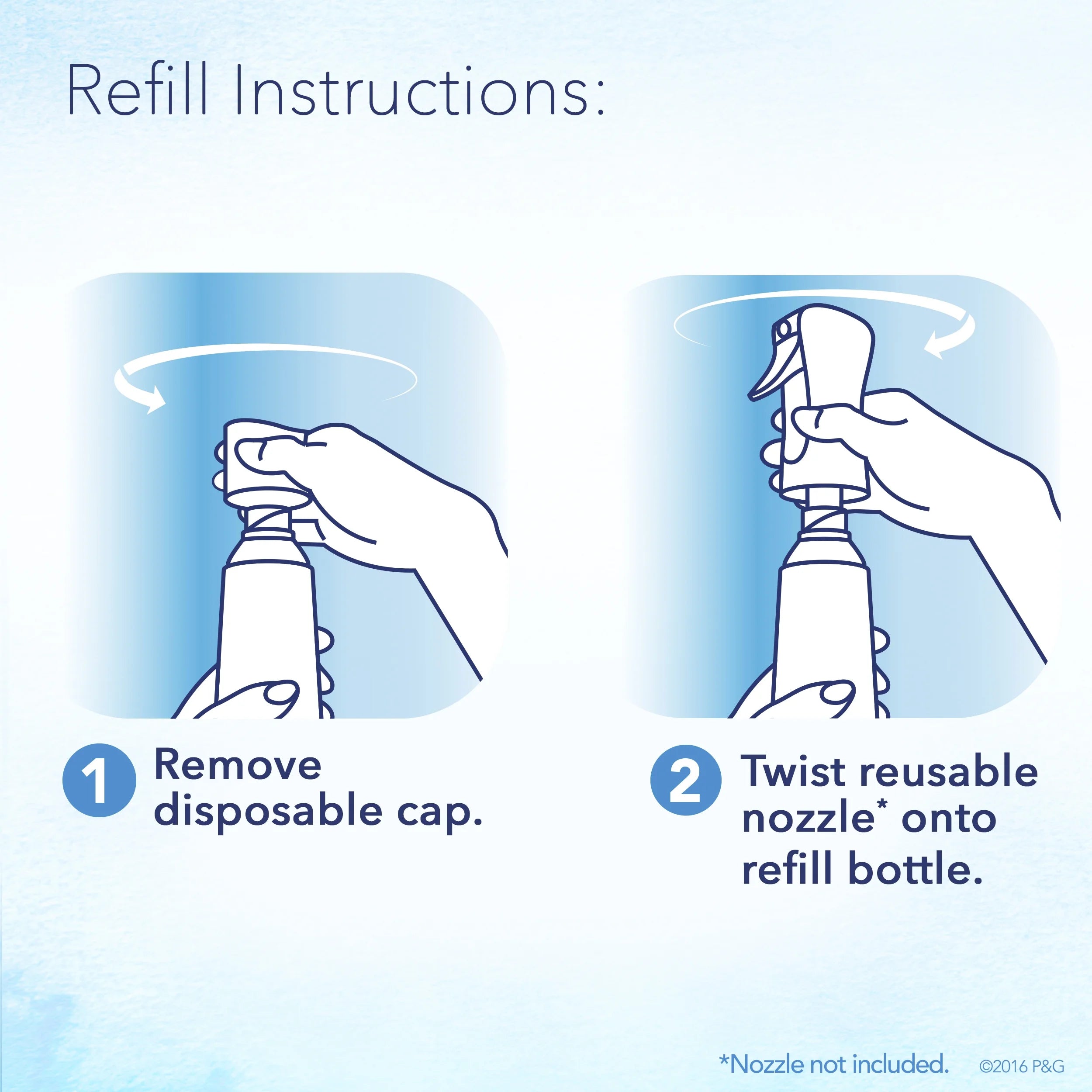 Febreze ONE Fabric and Air Freshener Mist Refill, Orchid Scent (1 count, 10.1 - View 4